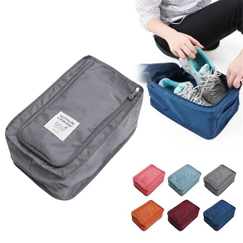 5 Colors Multi Function Portable Travel Storage Bags Toiletry Cosmetic Makeup Pouch Case Organizer Travel Shoes Bags Storage Bag